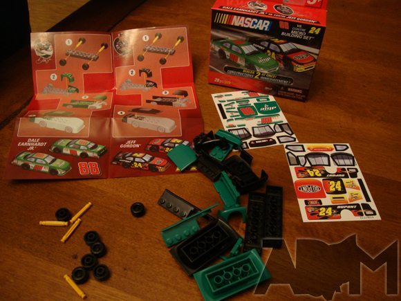 Great Little Reward Stocking Stuffer K Nex Nascar Micro Building Set