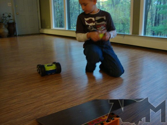 Getting the Hasbro Tonka Flip The Bounce Back Racer to Flip picture of Getting the Hasbro Tonka Flip The Bounce Back Racer to Flip