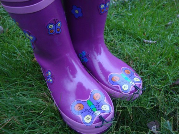 Butterfly Kidorable Rain Boots Butterfly Kidorable Rain Boots