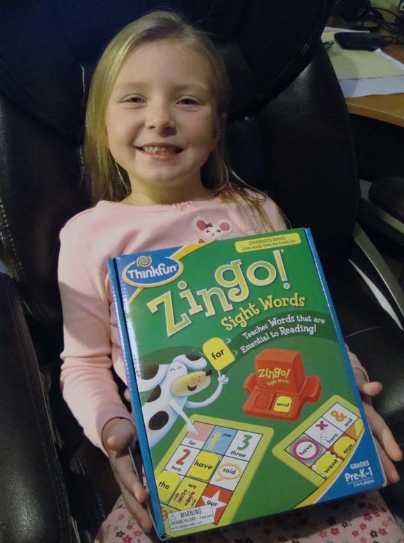 Zingo! Sight Words Game from ThinkFun