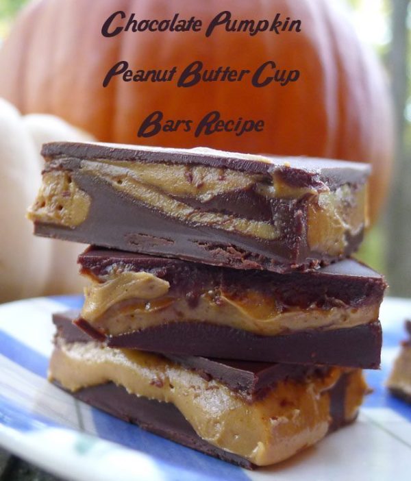 Chocolate-Pumpkin-Peanut-Butter-Cup-Bars-Recipe-Pin Chocolate-Pumpkin-Peanut-Butter-Cup-Bars-Recipe
