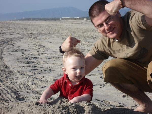 My son and late Husband.