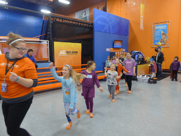 birthday at sky zone