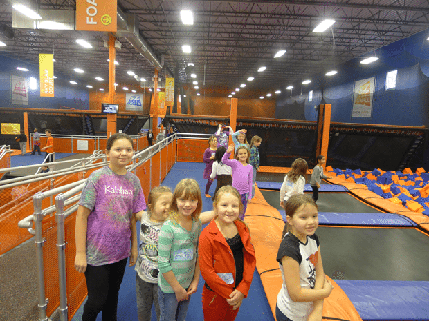 Choose Sky Zone Trampoline Park for Girls Birthday Parties Akron Ohio Moms