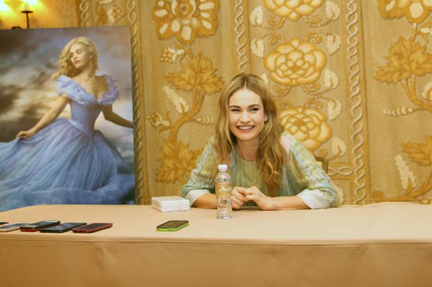 Lily James Interview for Cinderella movie