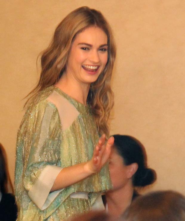 Lily James Interview for Cinderella movie