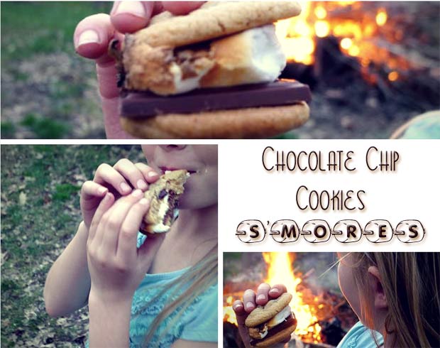 Chocolate Chip Cookies S'mores