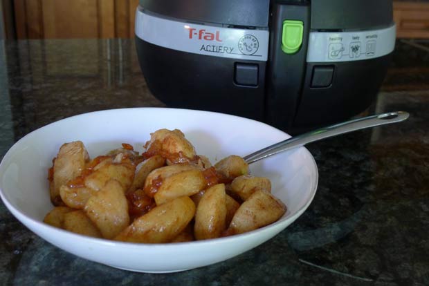 T-fal Actifry Glazed Apple Wedges