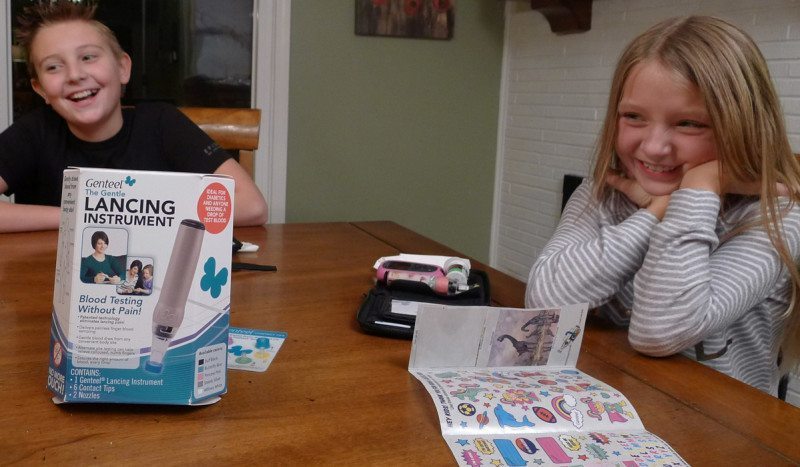 Painless Blood Sugar Testing with Genteel Lancing Instrument - Akron ...