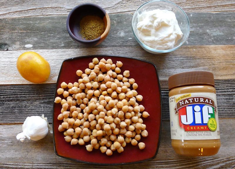 Peanut Butter Hummus Recipe