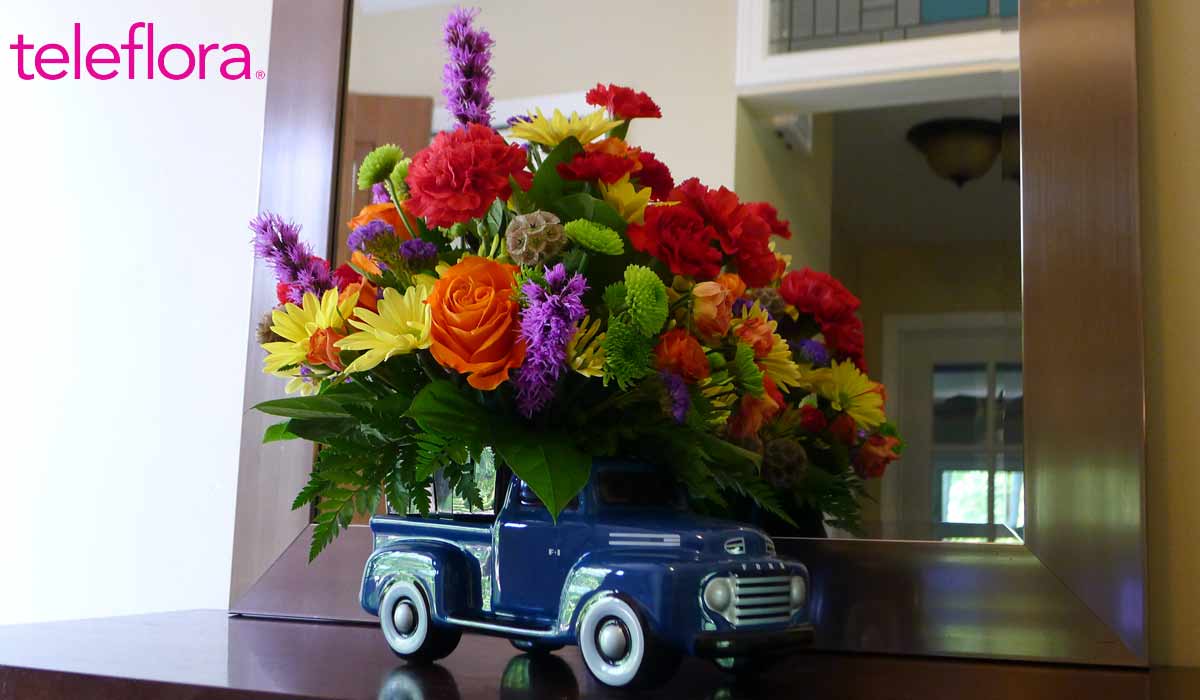 teleflora ford bouquet for Father's Day