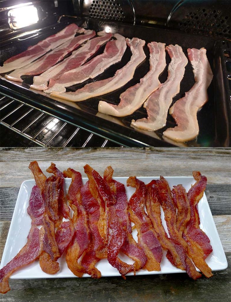 morning hack bake bacon in oven