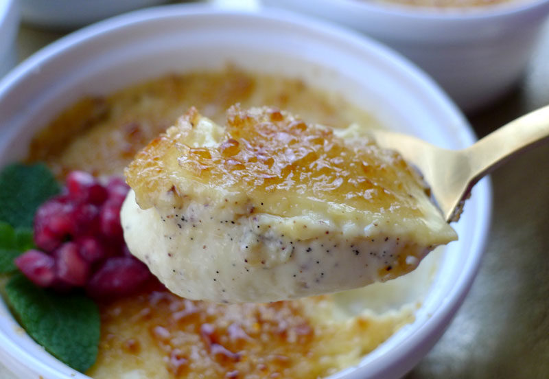 Christmas Entertaining with Eggnog Crème Brûlée Akron Ohio Moms