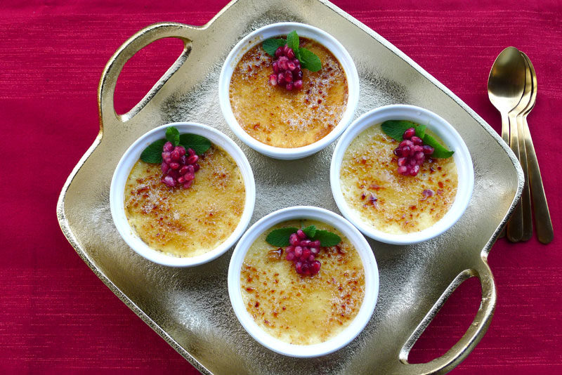 Christmas Entertaining with Eggnog Crème Brûlée Akron Ohio Moms