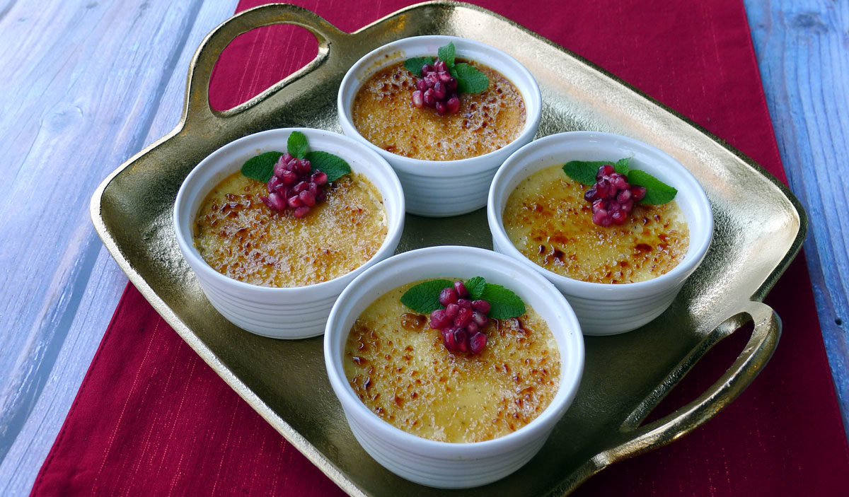 Christmas Entertaining with Eggnog Crème Brûlée Akron Ohio Moms