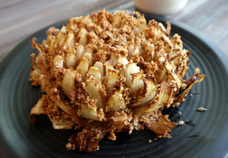 Zesty Baked Blooming Onion