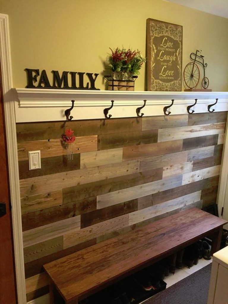 Beautiful view of Reclaimed Wood Projects For Apartment