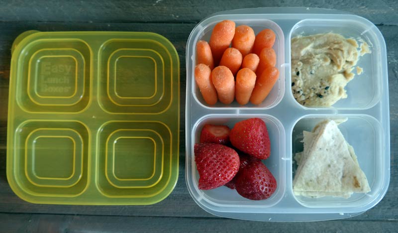 Portion Control Snack Boxes for Travel, Work, Camp, School & More