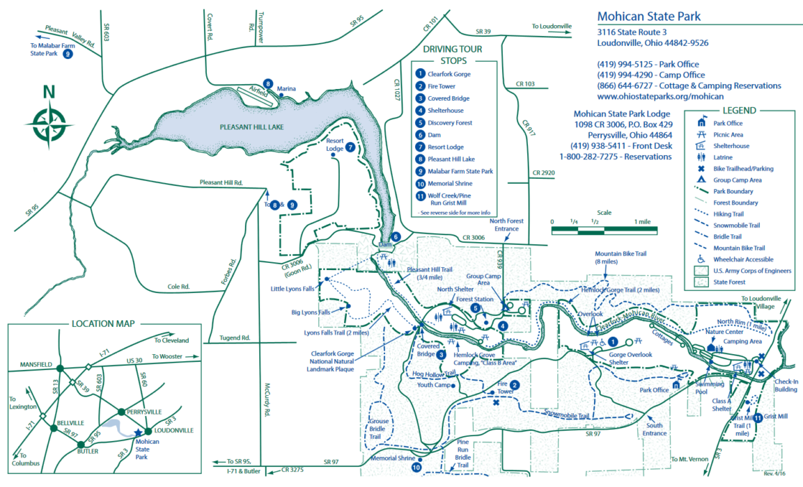 Explore Mohican State Park in Loudonville, Ohio Waterfalls, Hiking, Covered Bridge,
