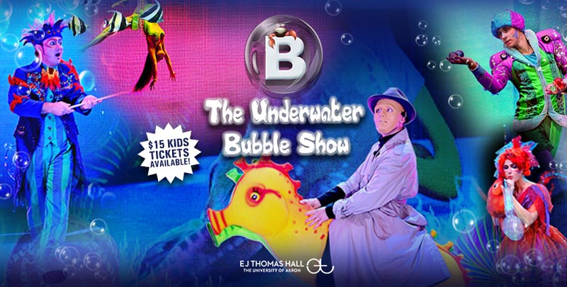 Underwater Bubble Show Comes to EJ Thomas Show
