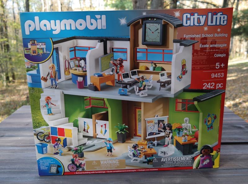 playmobil 9453 école aménagée