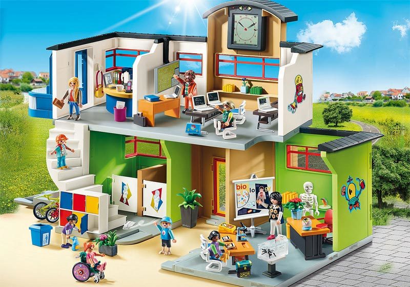 Imaginative Play with PLAYMOBIL School! - Akron Ohio Moms