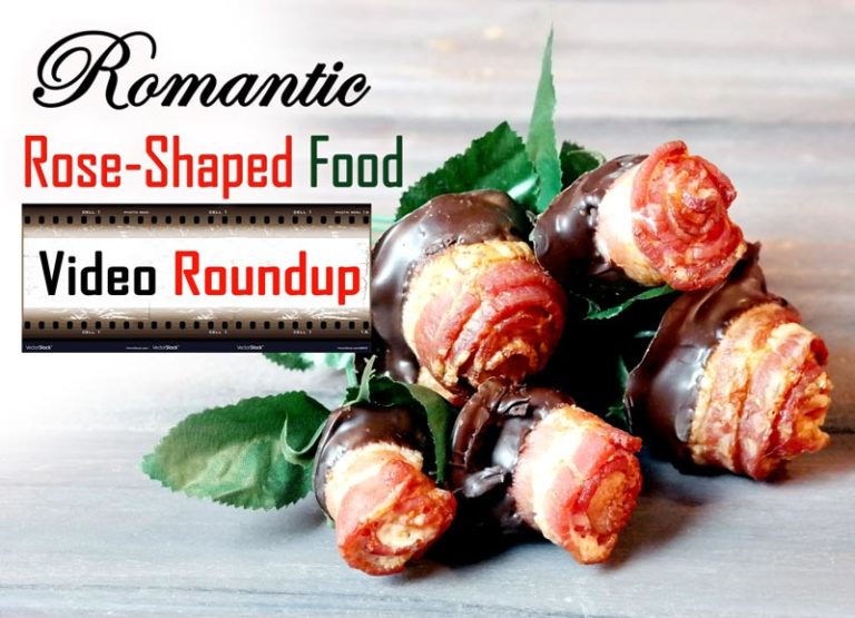 Romantic Rose Shaped Food Video Roundup Akron Ohio Moms