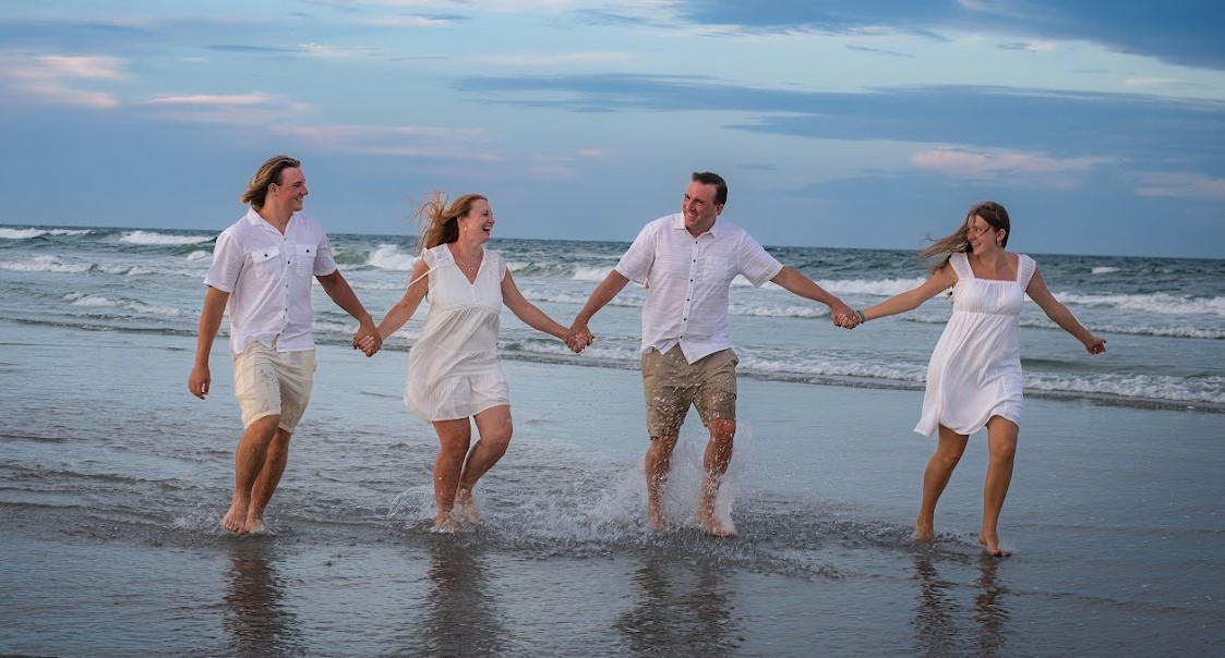 family vacation beach