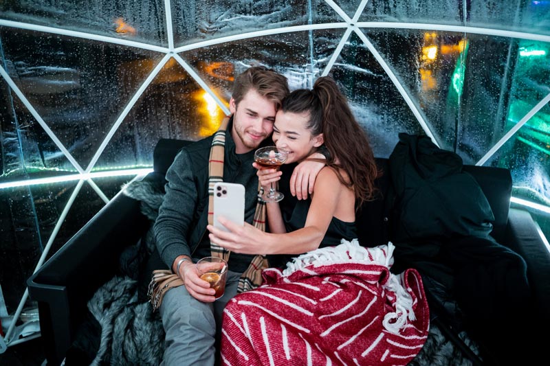 Valentine's Day 2024: An Unforgettable Celebration at VASO's Rooftop Igloos