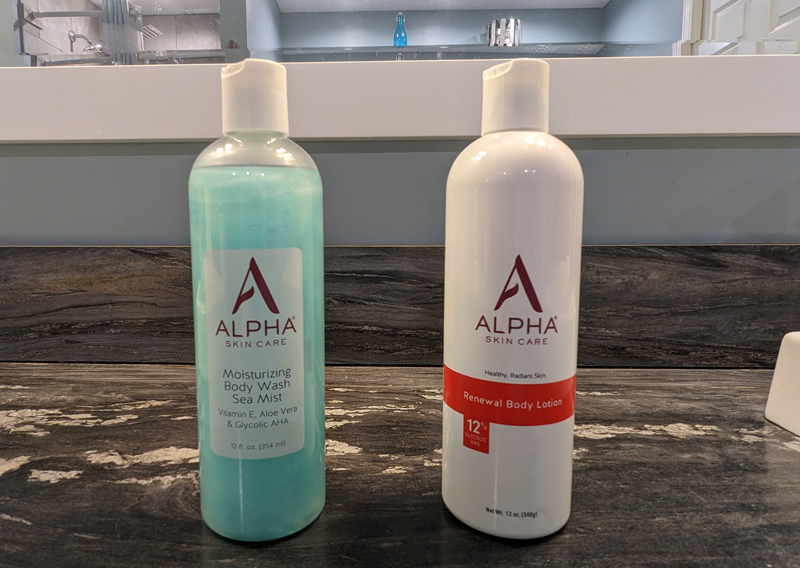 Radiant Skin: Glycolic AHA Alpha Skin review