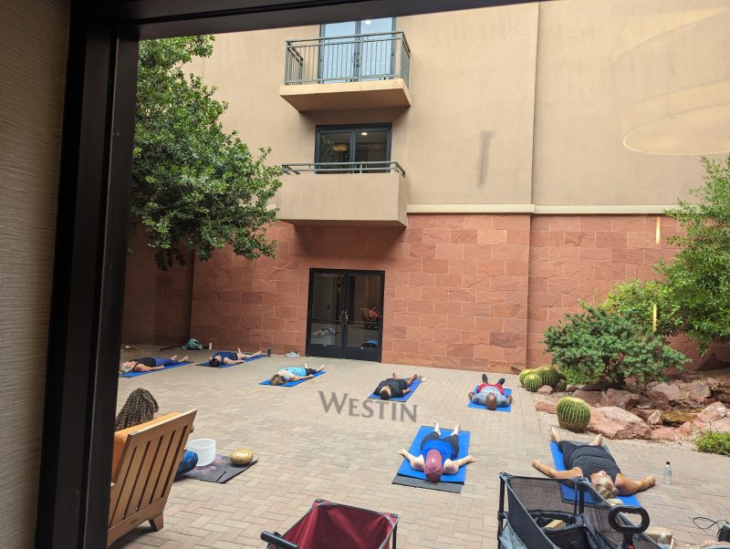 Yoga at The Westin Kierland Resort & Spa 