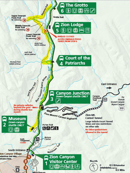 Zion National Park Hike Itinerary Orley Family Route