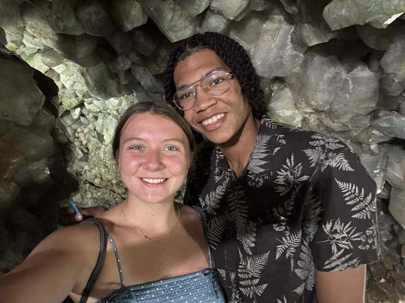 Exploring the Crystal Cave geode at Heineman&rsquo;s Winery in Put-in-Bay