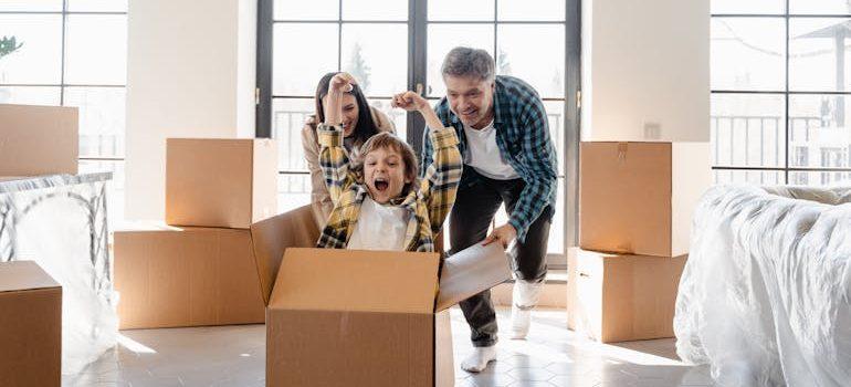 a family moving during the school year