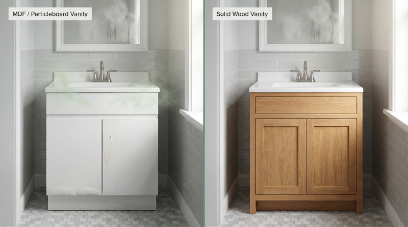 6 Best 24 Inch Solid Wood Bathroom Vanities for Small Spaces