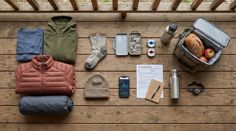 what to pack for colorado fishing vacation