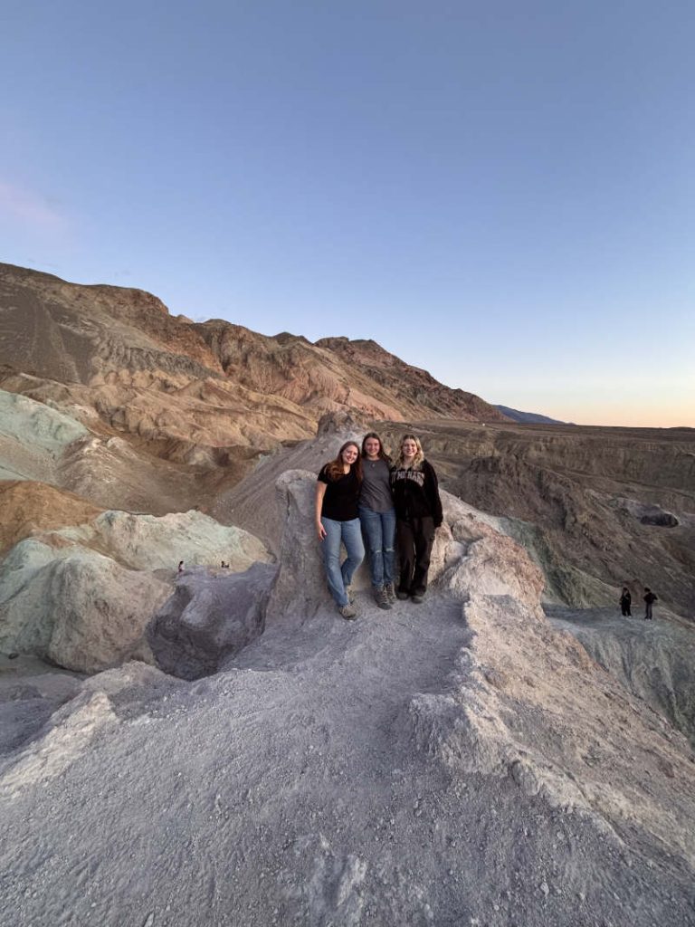 Artist’s Palette at sunset Death Valley