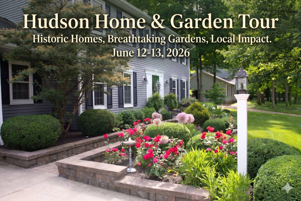 Hudson Home and Garden Tour 2026 June 12-13, 2026