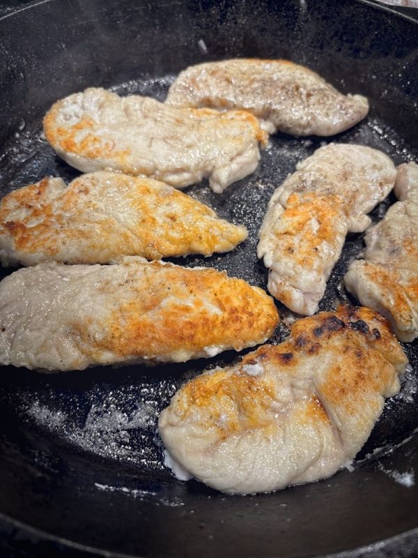 cooked chicken for Best Chicken and Wild Mushroom Marsala
