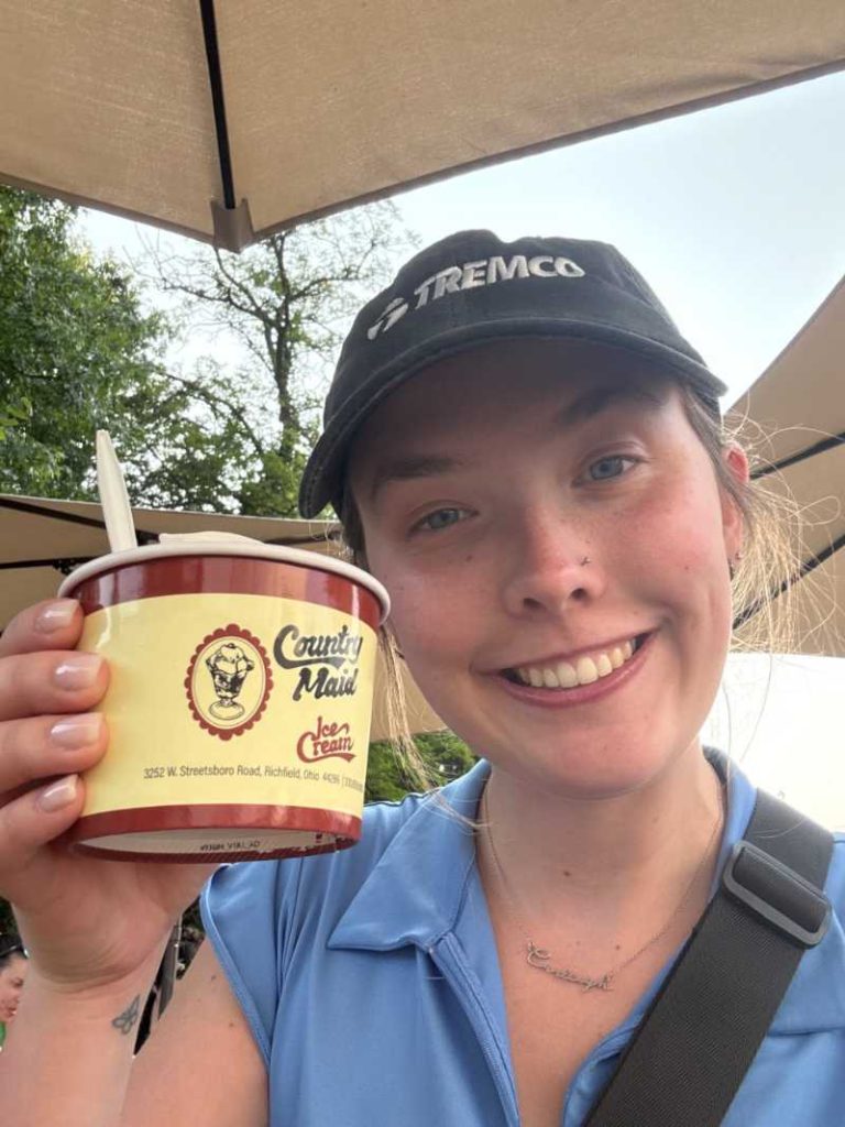Countrymaid ice cream richfield ohio ice cream in cuyahoga valley national park part of Sweet STroll Summit County