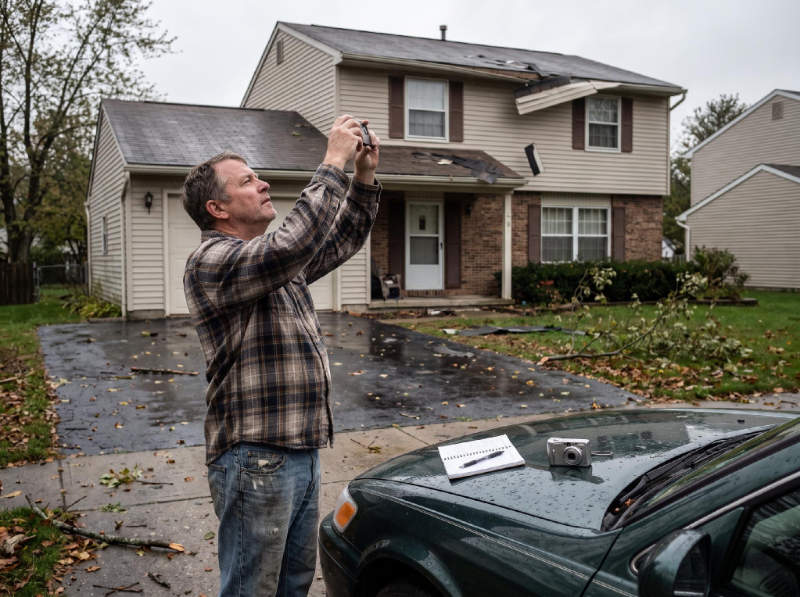 Thorough photo documentation immediately after a storm can make or break an insurance claim.