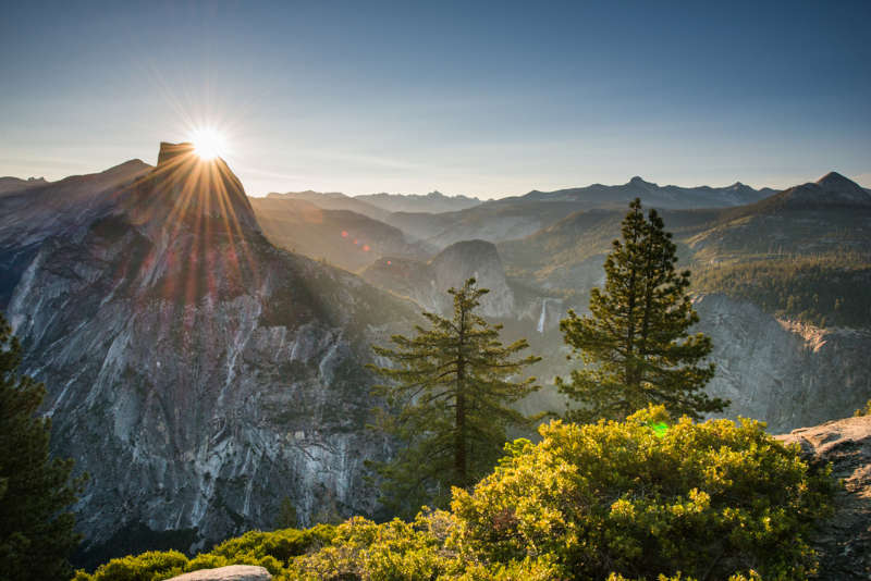 Sunrise-Half-Dome-Yosemite-National-Park