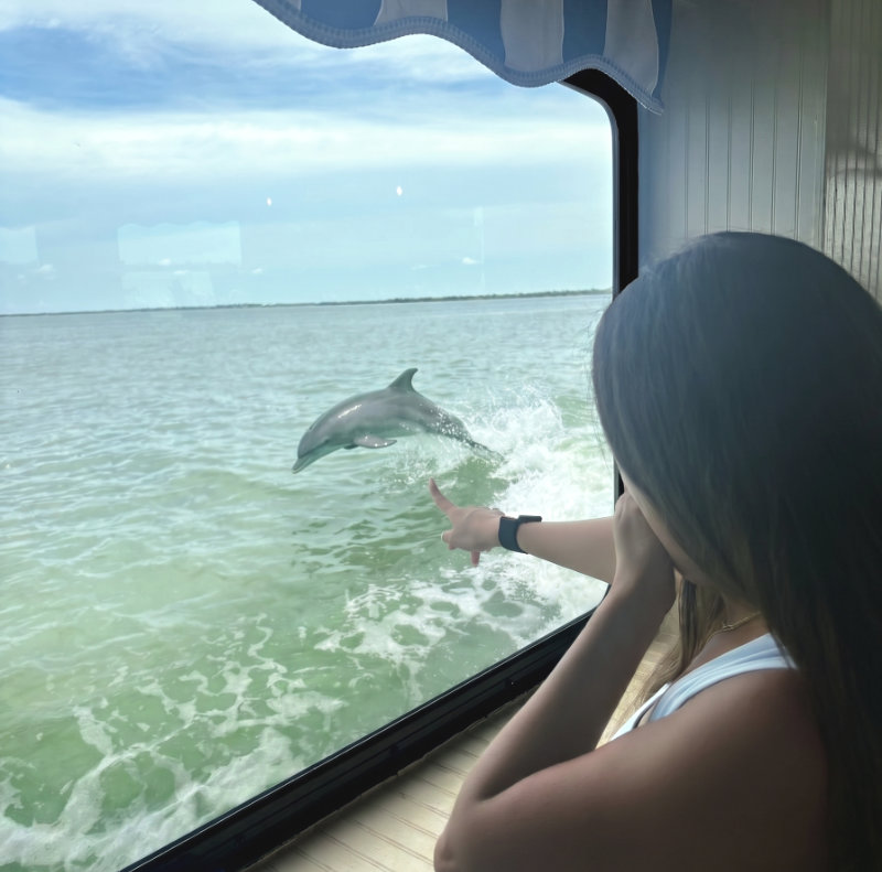 Captiva Cruises Dolphin & Wildlife Cruise Review in Captiva Island Florida Girls Trip