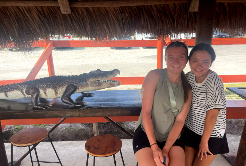 Girls Trip to Everglades with Buffalo Tiger Airboat Tours Review - Everglades Alligator Airboat