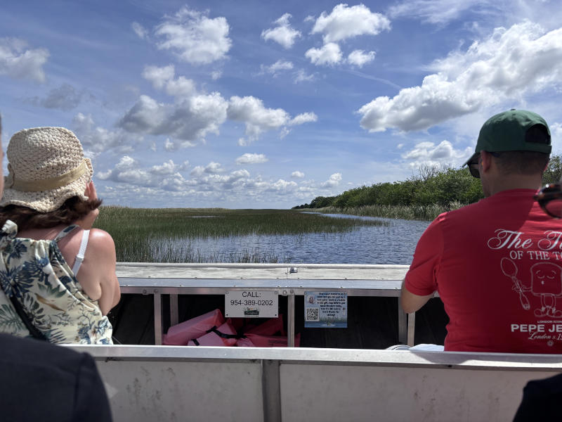view fromSawgrass Recreation Park Everglades Airboat Tour