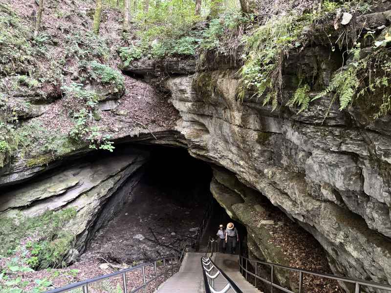 Historic Entrance Walkway at Mammoth Cave National Park