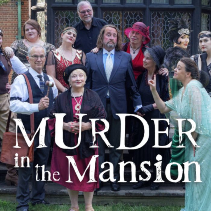 Murder Mystery cast for Murder in the Mansion in Akron, Ohio at Stan Hywet Hall & Gardens