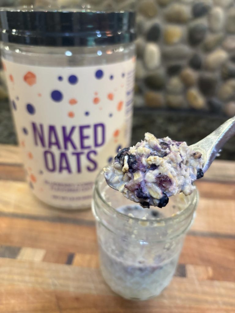 prepared Naked Oats Blueberry Cobbler