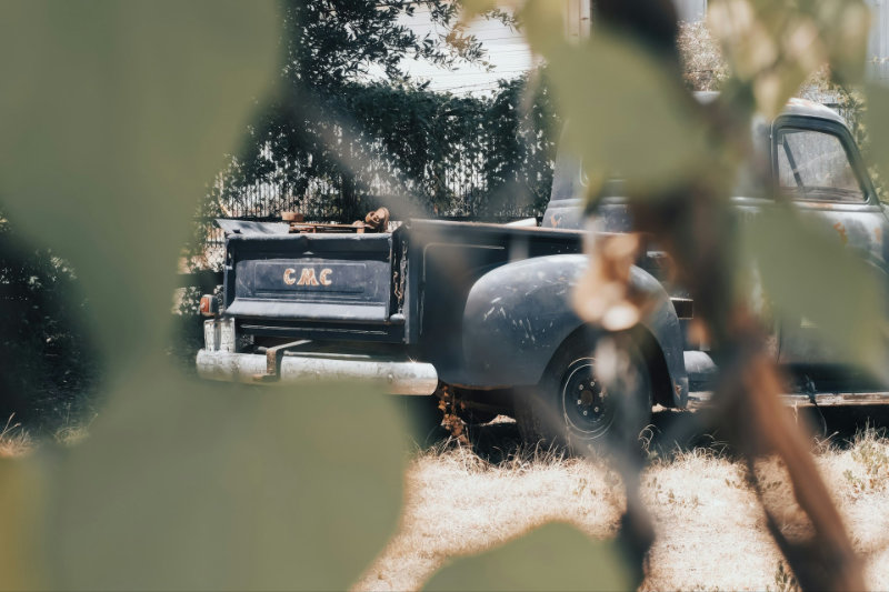 Old GMC truck