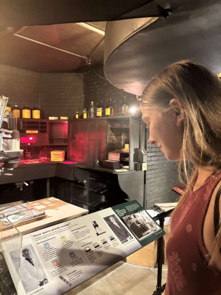 Stan Hywet Photo Processing Room